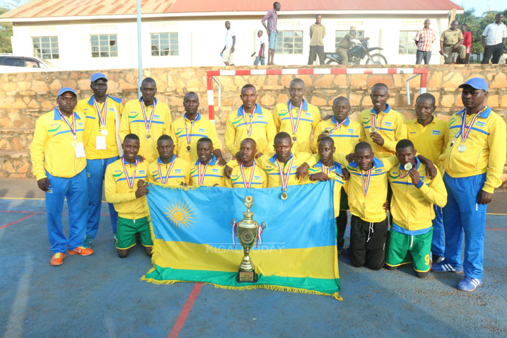 Ikipe y'igihugu y'abatarengeje imyaka 20 muri Handball yitwaye neza muri Uganda