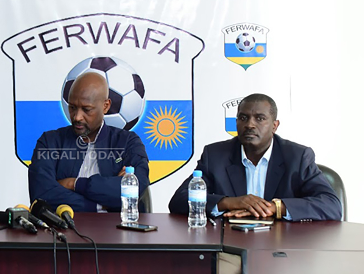 Nzamwita Vincent de Gaulle uyobora Ferwafa na Emmanuel Bugingo uyobora Siporo muri MINISPOC