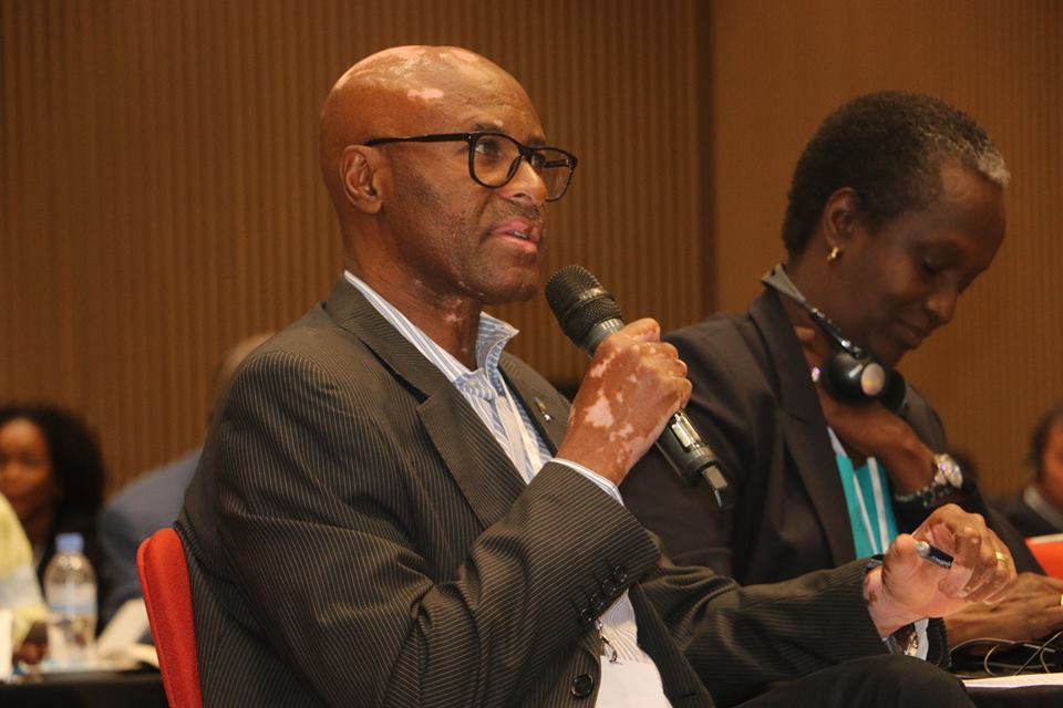 Amb. Valens Munyabagisha, Umuyobozi wa Komite Olempike y'u Rwanda, nawe yagaragaje ko ashyigikiye iterambere ry'abagore mu miyoborere ya Siporo