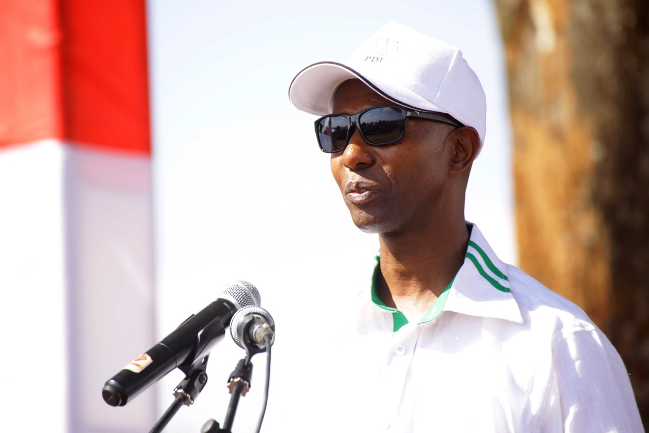 Sheikh Musa Fazil Harelimana, uhagarariye PDI rimwe mu mashyaka yishyize hamwe na FPR