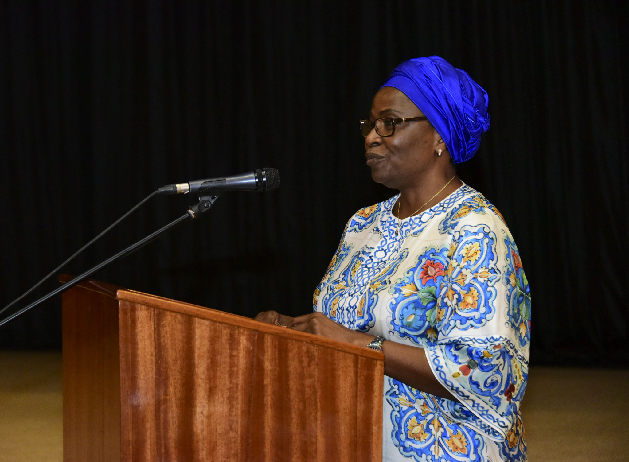 Madame Claudine Talon avuga ko Imbuto Foundation yamubereye icyitegererezo. Photo/ Muzogeye Plaisir