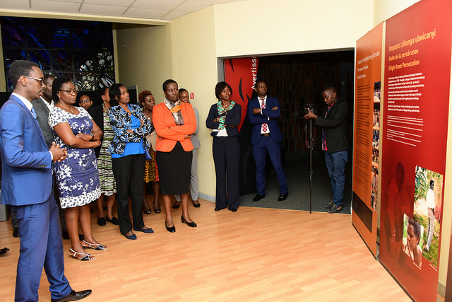 Yasobanuriwe amateka yaranze Jenoside yakorewe abatutsi. Photo/ Muzogeye Plaisir