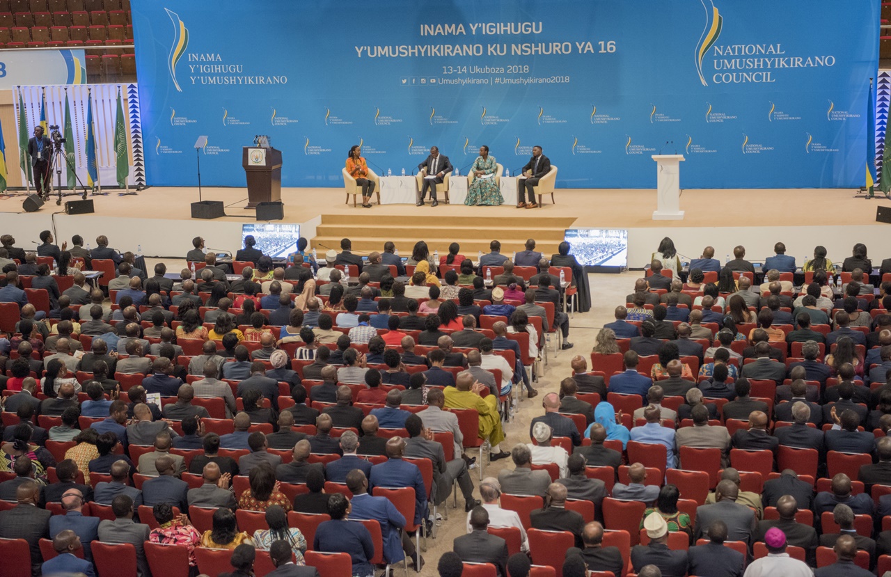 Hon. Bamporiki yabivugiye mu kiganiro yatanze mu nama y'Umushyikirano