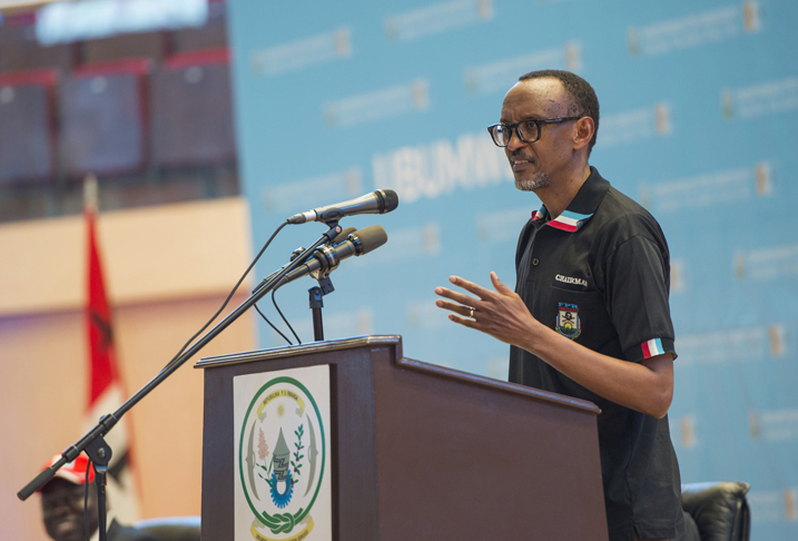 perezida Kagame yavuze ko Nahimana yagombaga kwinjira mu gihugu akaryozwa ibyaha by'ingengabitekerezo abiba