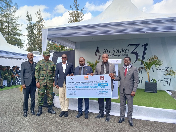 Mu gushyigikira abarokotse Jenoside yakorewe Abatutsi abikorera babashyikirije Miliyoni 13 z'Amafaranga y'igishoro bazifashisha mu mishinga y'ubucuruzi