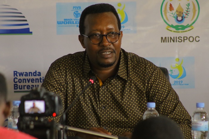 Perezida wa FRVB Karekezi Léandre yatangaje ko ubu gahunda igezweho ari ugutanganya ibikorwa remezo bizakoreshwa muri iri rushanwa