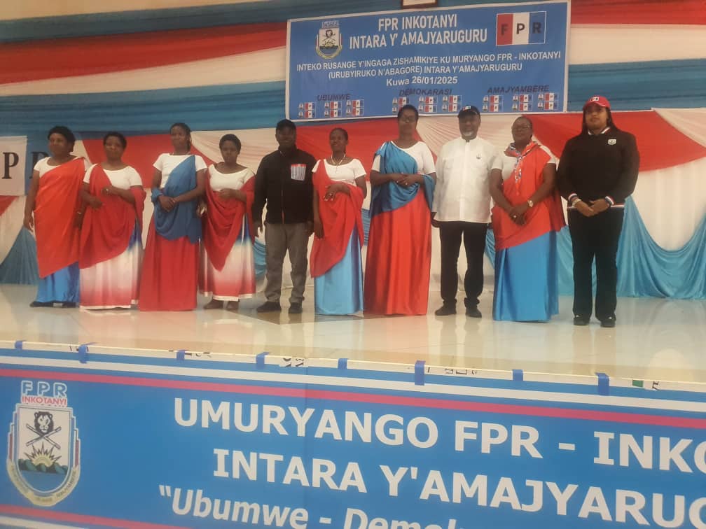 Abatorewe kuyobora urugaga rw'abagore rushamikiye ku Muryango FPR Inkotanyi mu Ntara y'Amajyaruguru