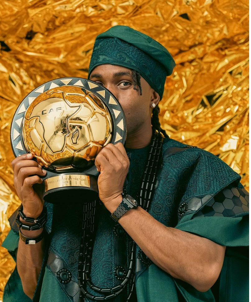 Ademola Lookman yabaye umukinnyi mwiza wa Afurika 2024