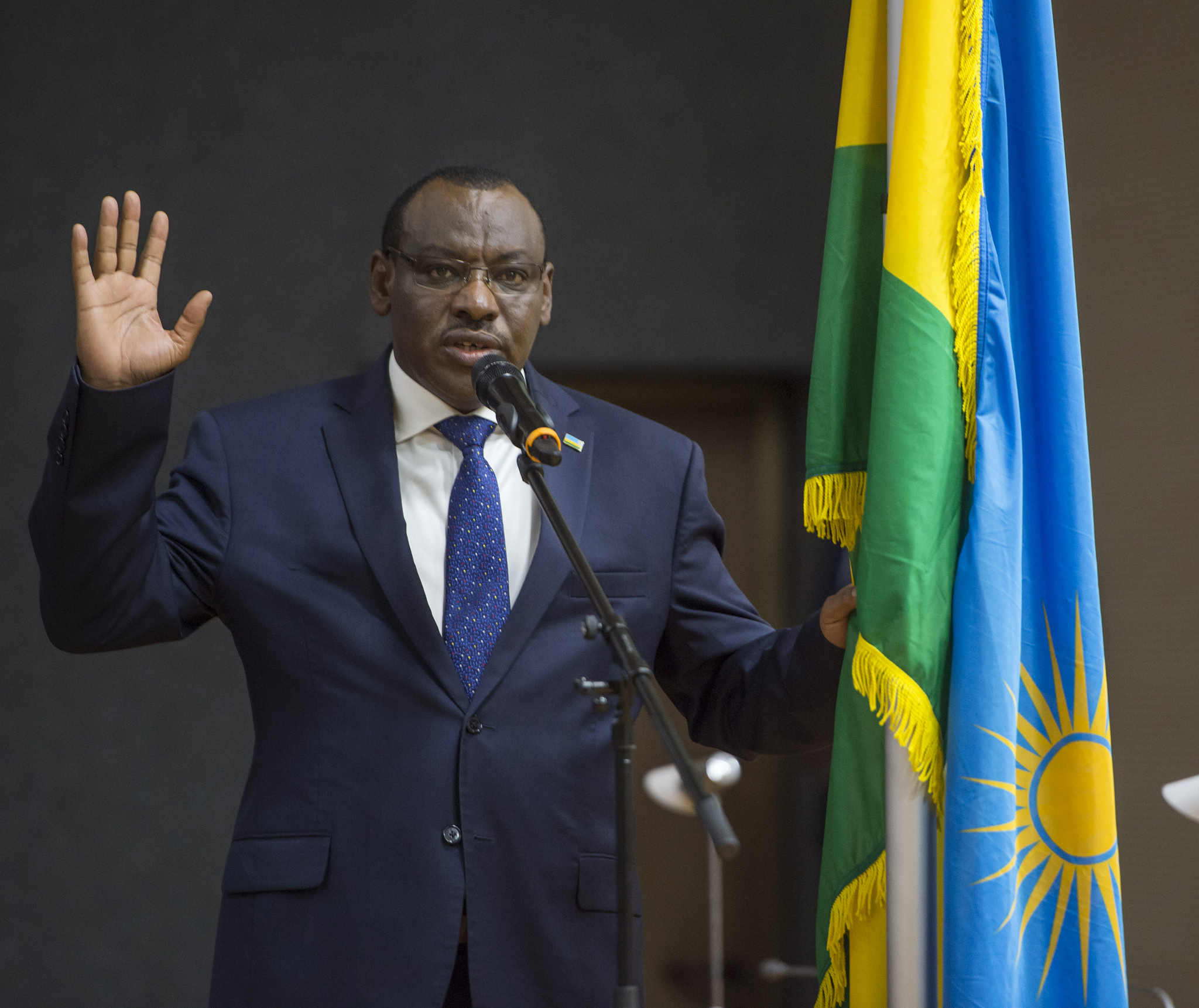 Amb Gatete Claver Minisitiri w'Imali n'igenamigambi