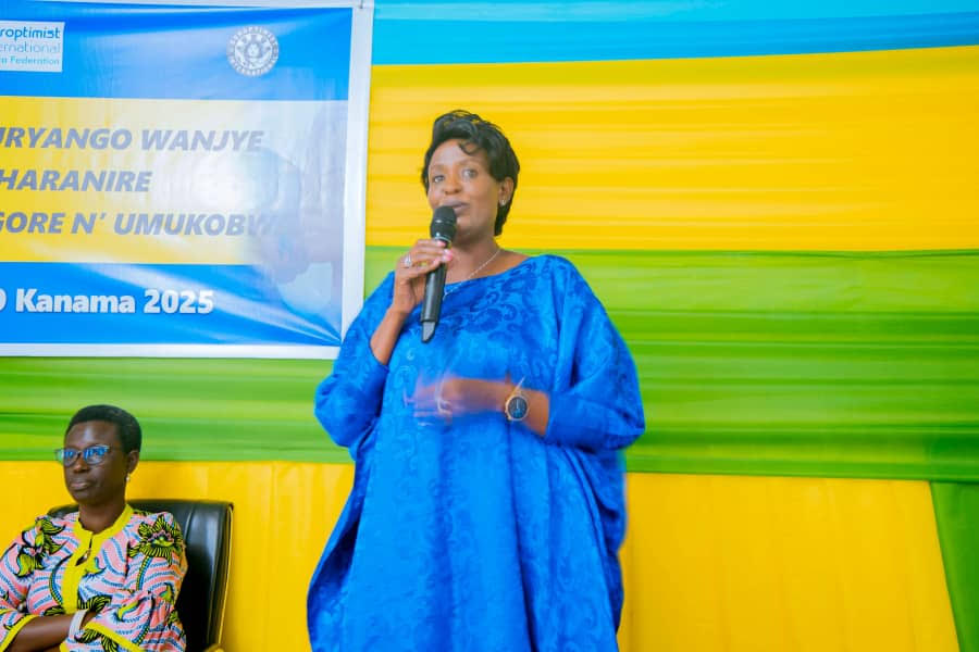 Umuyobozi wa Soroptimist mu Rwanda, Mukasekuru Marceline