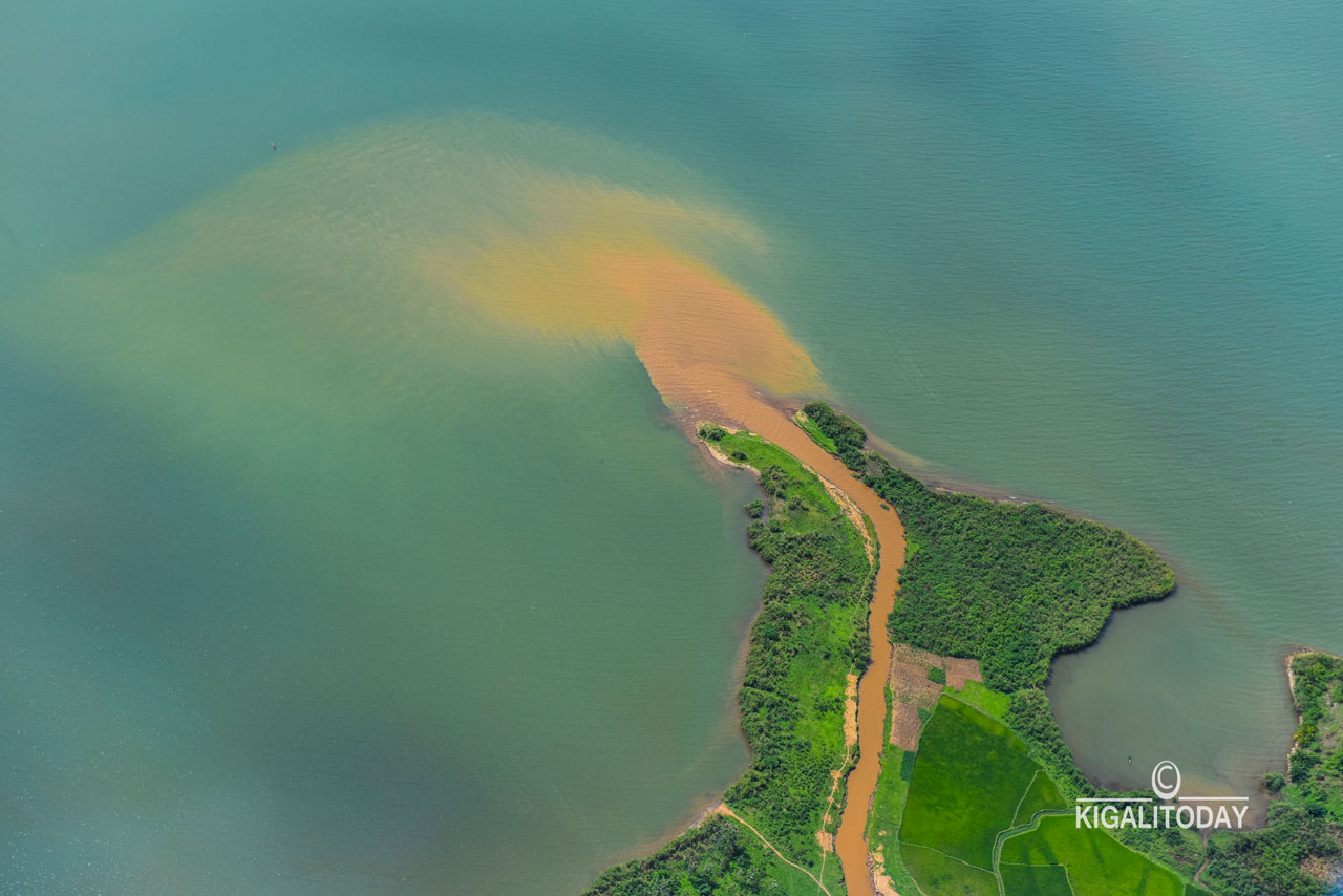 Umugezi wa Sebeya wisuka mu kiyaga cya kivu