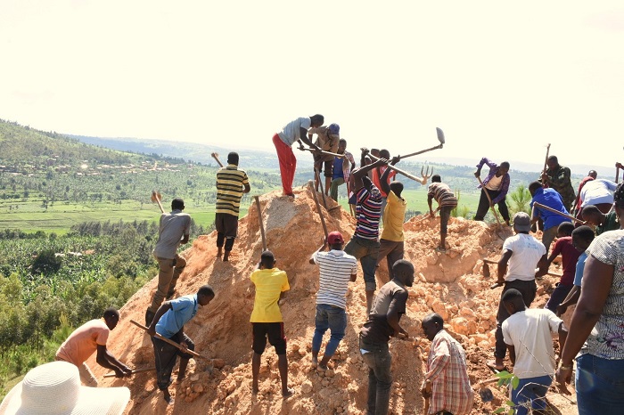 Ibisimu byacukuwemo amabuye y'agaciro byasibwe mu rwego rwo gukuraho aho imibu itera Malariya yororokera