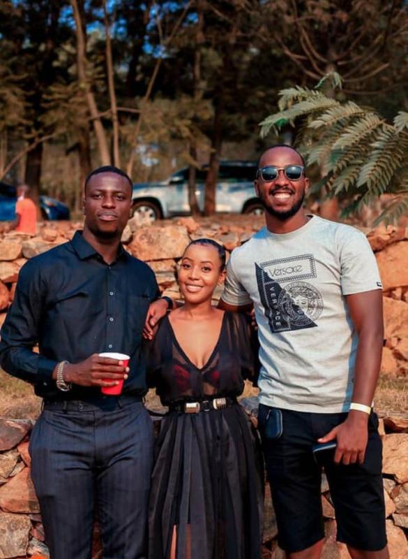 Kimenyi Yves wahoze akinana na Sarpong muri Rayon Sports nawe yari yitabiriye ibirori