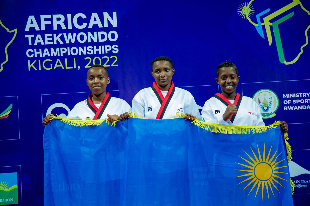 Mu byiciro bitandukanye u Rwanda rwegukanye imidali irimo n'iya zahabu