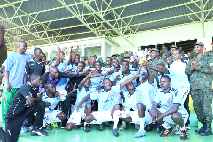 Ikipe ya Diviziyo ya mbere yegukanye igikombe mu mupira w'amaguru