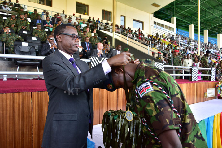 Kenya yihariye ibihembo muri iyi mikino ya gisirikare