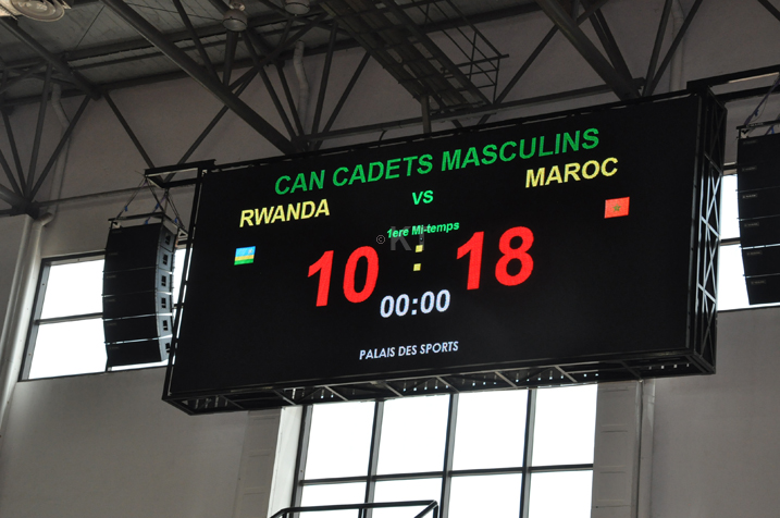 Igice cya mbere cyarangiye ari 18-10