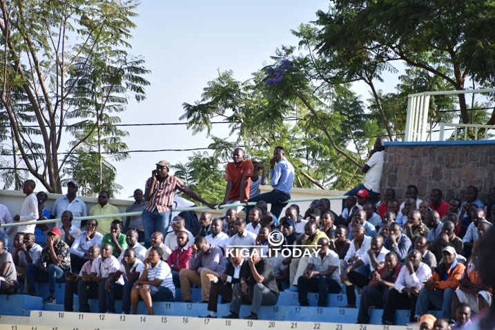 Abafana bari bitabiriye umukino