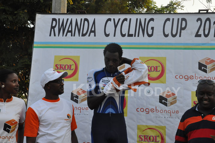 Valens Ndayisenga yegukanye isiganwa ryabereye i Nyamata