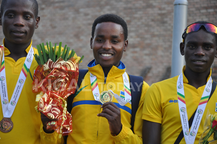 Hadi Janvier uheruka kwegukana umudari wa zahabu muri Congo Brazzaville