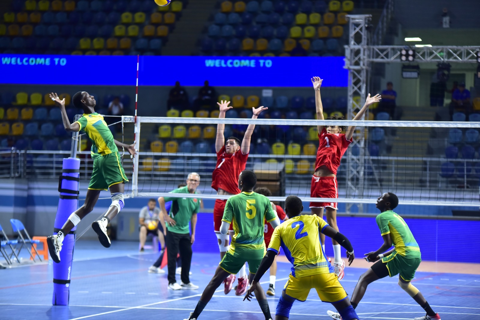 Ikipe y'igihugu y'ingimbi niyo yabanje kwegukana seti ya mbere imbere ya Morocco ivuye mu gikombe cy'isi