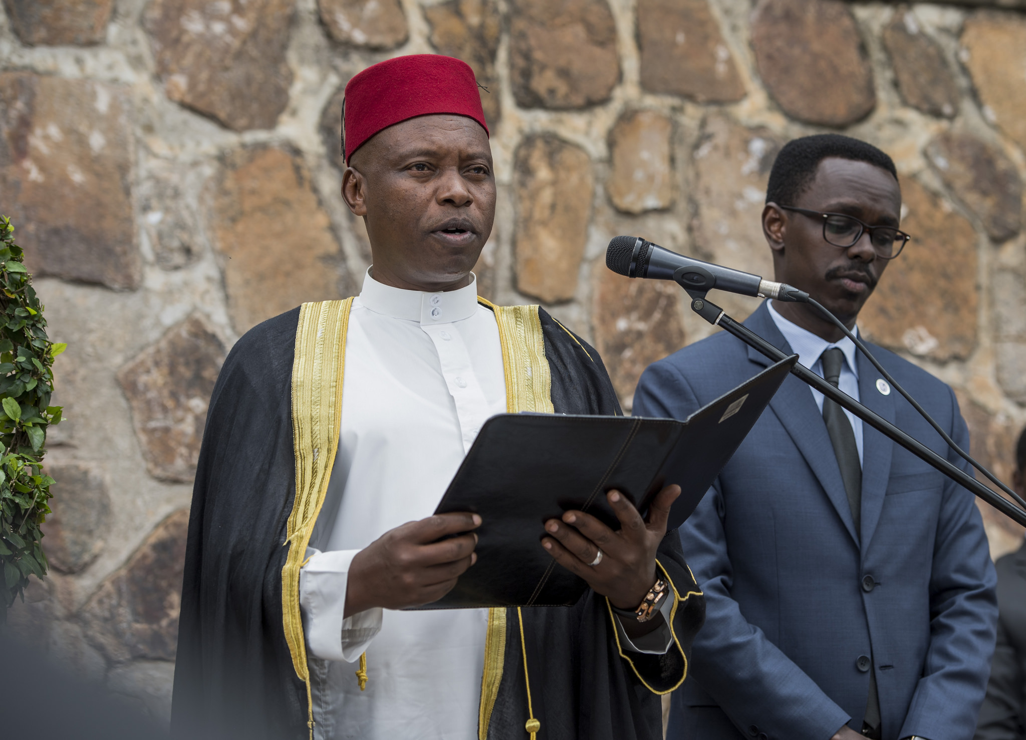 Mufti w'u Rwanda Habimana Salim ni we wasengeye iki gikorwa