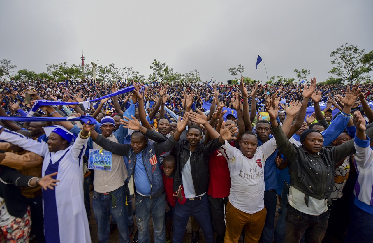 Byari ibyishimo birenze ku bafana ba Rayon Sports