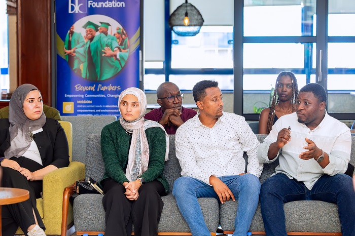 Derrick ni umwe mu banyuzwe n'ibiganiro bahawe n'abayobozi bakuru ba BK