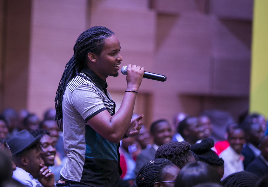 Igor Mabano umwe mu mfura z'ishuri rya muzika rya Nyundo