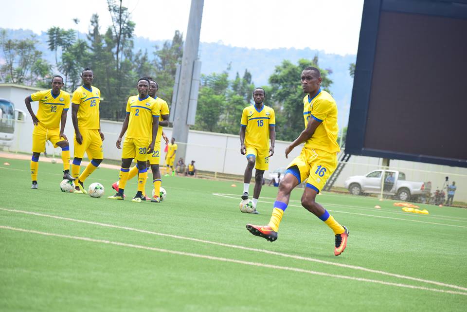 Amavubi yakoze imyitozo ya nyuma kuri Stade ya Kigali i Nyamirambo