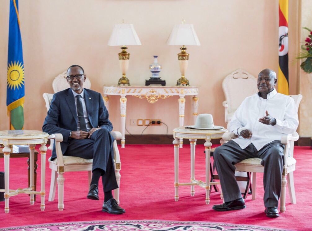 Perezida Kagame Yagiranye Ibiganiro Na Perezida Museveni - Kigali Today