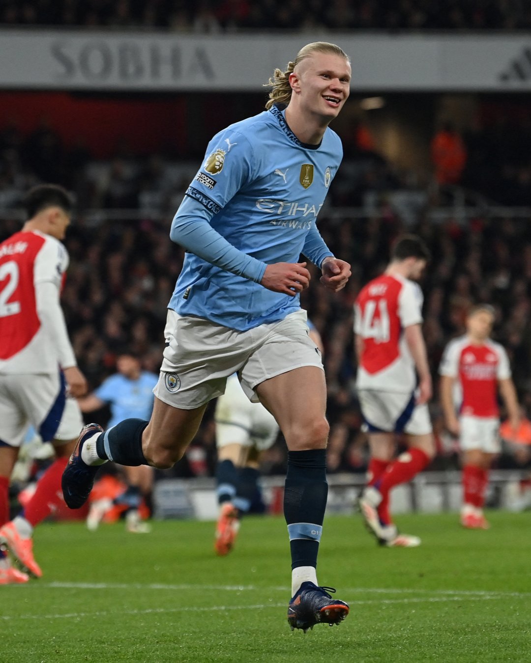 Erling Haaland yatsindiye Man City igitego kimwe rukumbi yabonye