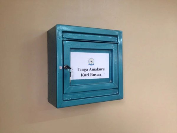 Agasanduku kazajya gakoreshwa mu gutanga amakuru kuri ruswa