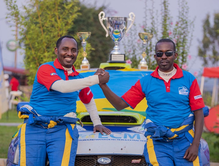 Gakwaya na Mugabo nibo begukanye isiganwa rya 'Huye Rally 2019'