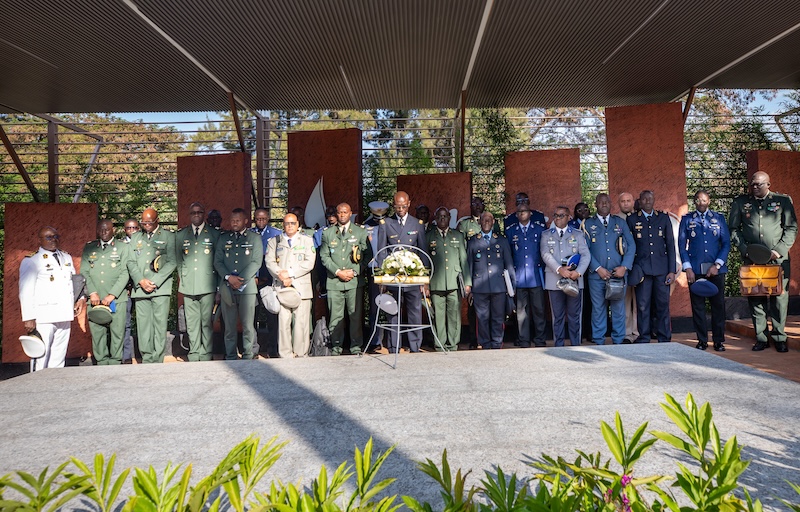 Basuye urwibutso rwa Jenoside yakorewe Abatutsi