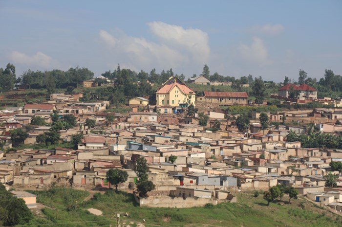 Muri Kagugu abantu batuye mu buryo bucucitse