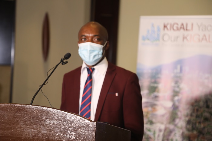 Dr. Nsabimana Ernest, Umuyobozi w'Umujyi wa KIgali wungirije ushinzwe ibikorwa remezo