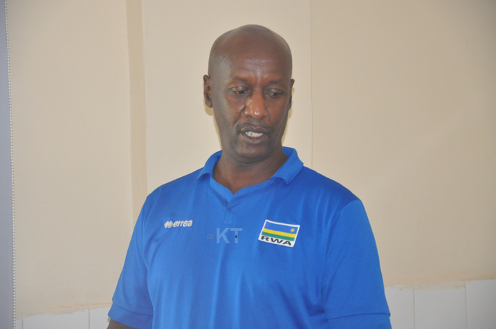 Aaron Rurangirwa uyoboye aya mahugurwa