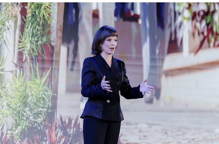 Julia Simpson asanga Perezida Kagame ari umwe mu bayobozi bakomeye ku Isi 