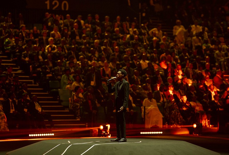 Urubyiruko mu gihangano kivuga ibyo u Rwanda rwanyuzemo-photo, Kwibuka 30