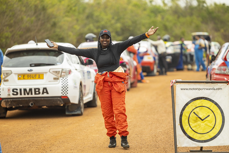 Isheja Sandrine, Umuyobozi wungirije wa RBA amaze kumenyerwa muri Rally