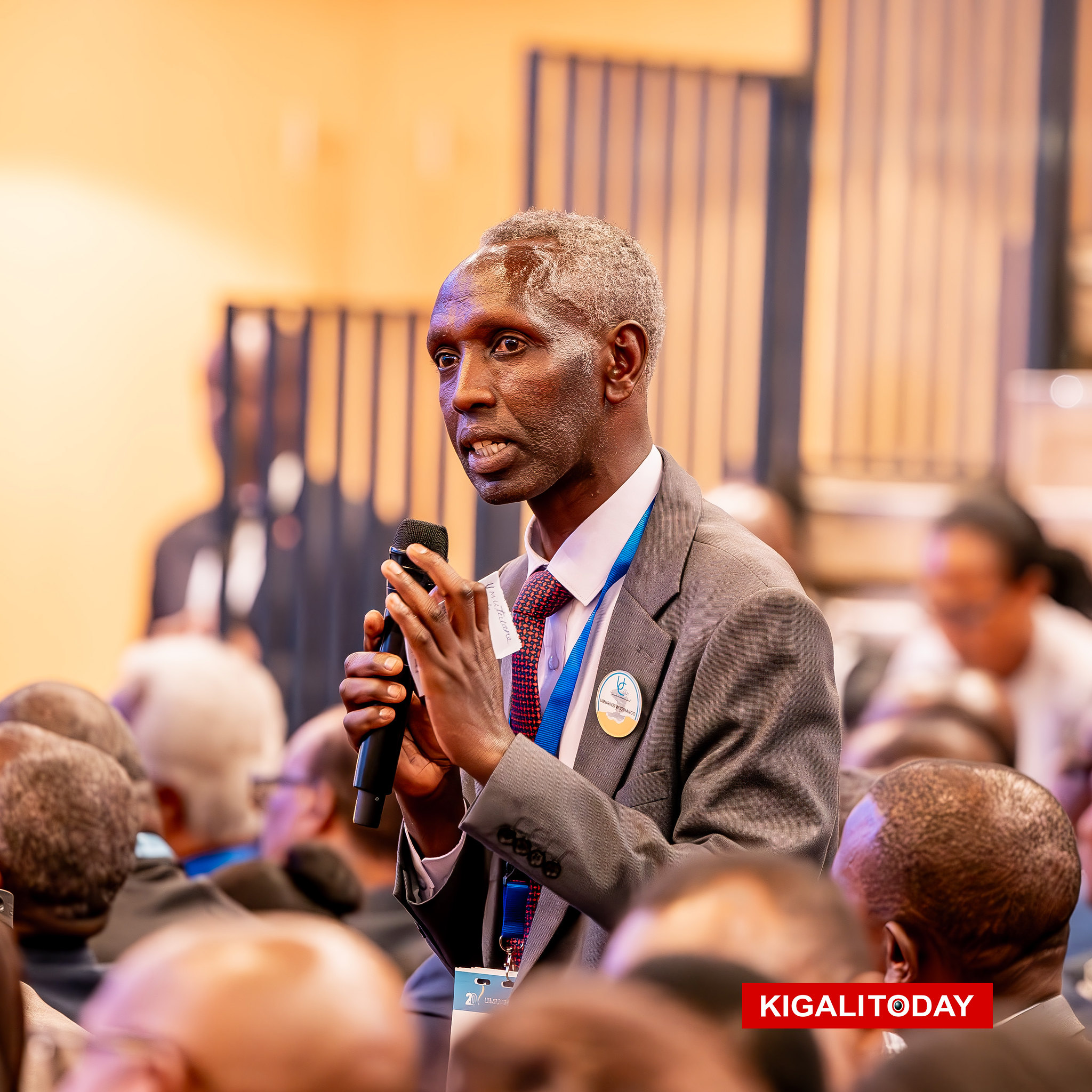 Mudenge Boniface yitabiriye Inama y'Umushyikirano aturutse mu Karere ka Rubavu
