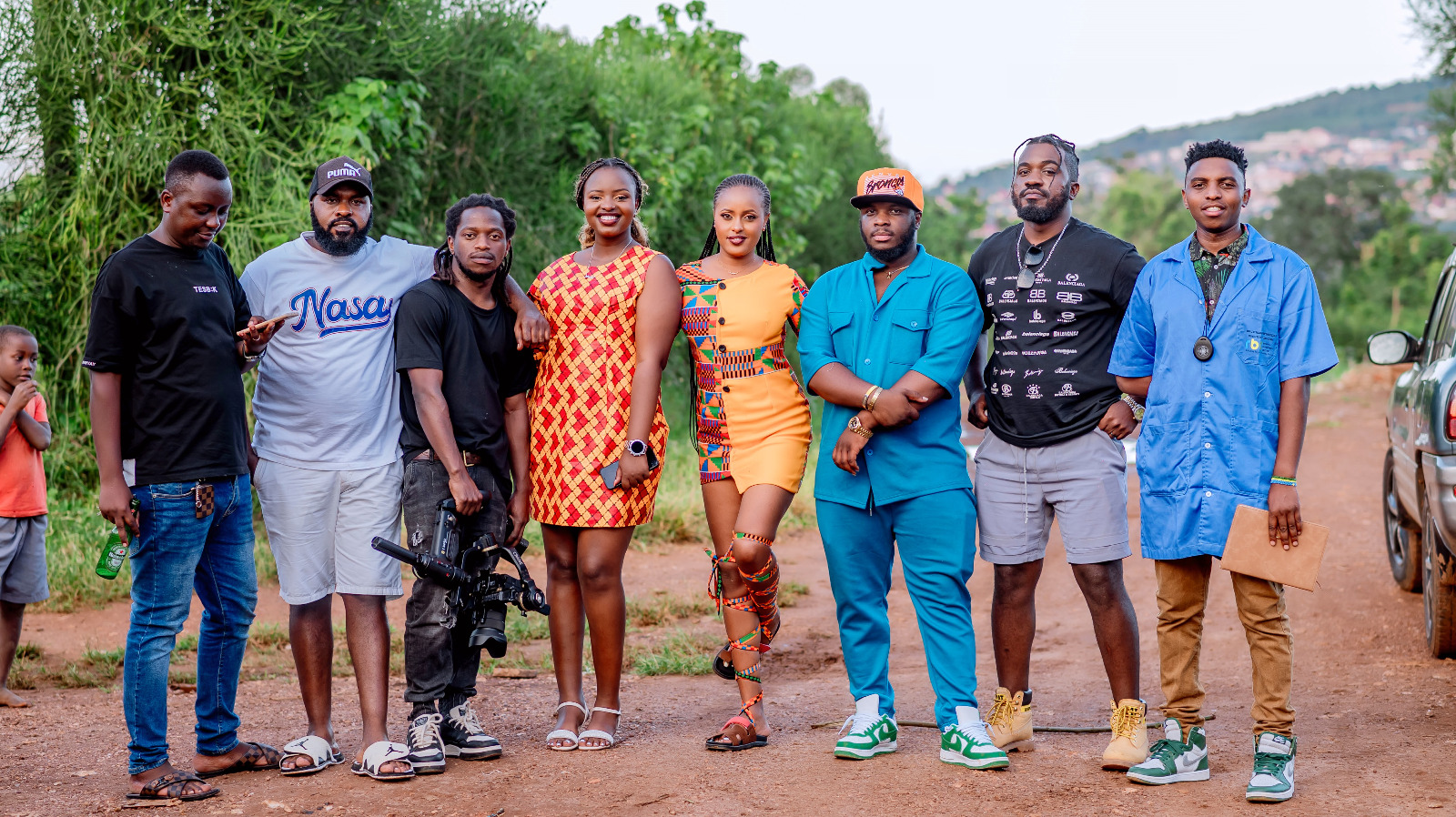 Abakinnyiba filime bagaragara mu ndirimbo Bazanga