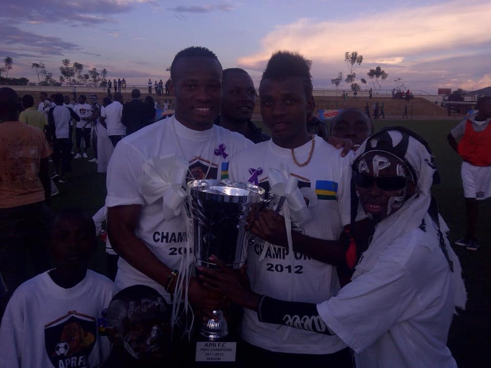 Papy Fatty ni umwe mu bafashije APR Fc kwegukana igikombe cya Shampiyona 2012