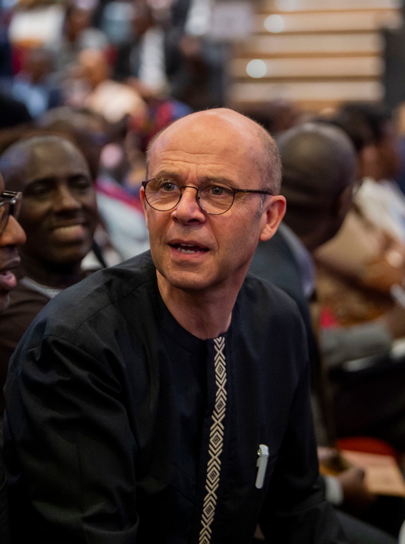 Prof Phillip Cotton umuyobozi wungirije wa Kaminuza y'u Rwanda