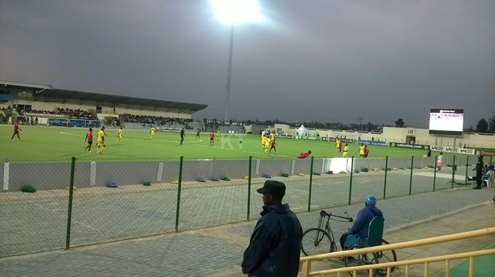 Uyu mukino wakiniwe kuri Stade ya Rubavu