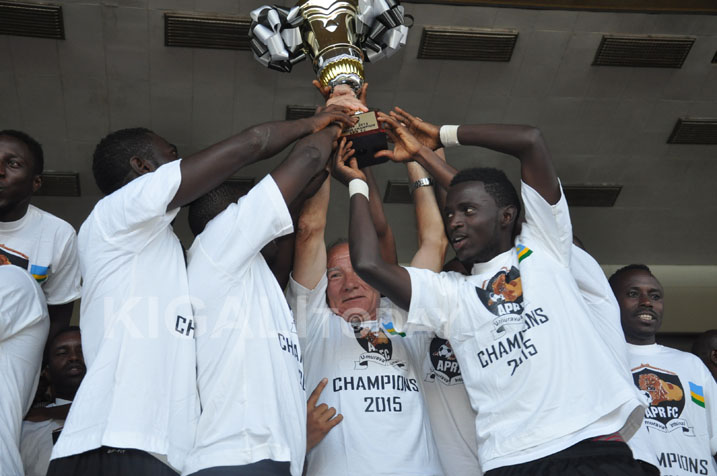 Umutoza Dusan yegukanye igikombe cye cya mbere muri APR Fc