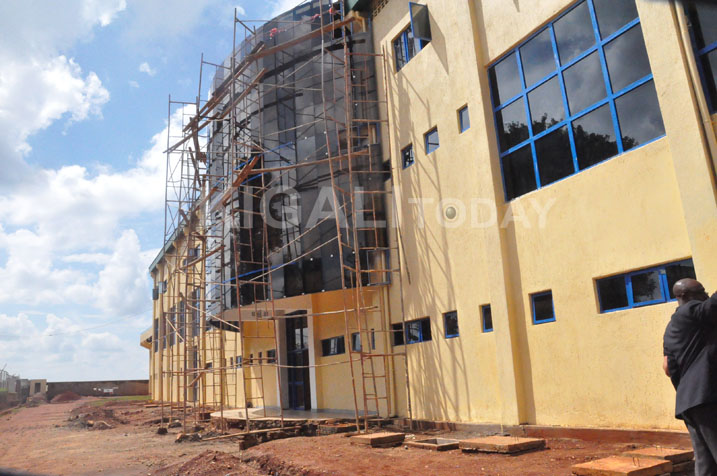 Stade Huye imaze imyaka hafi itanu yubakwa