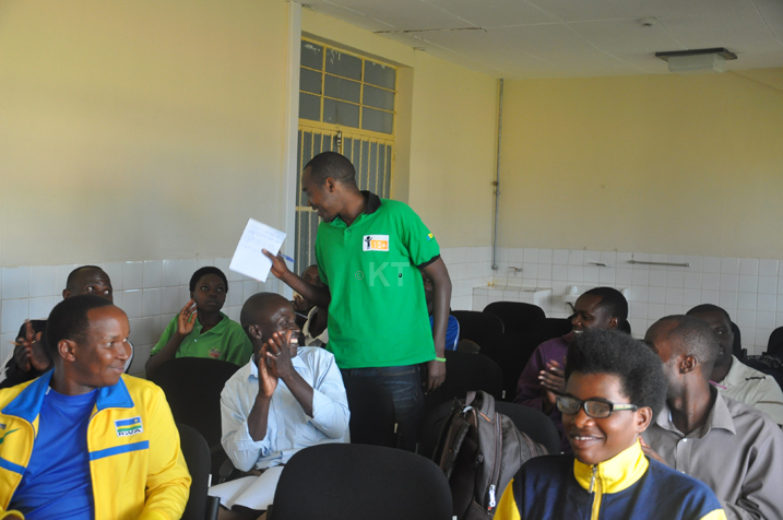 Umutoza waturutse Iwawa ubwo yasuhuzaga bagenzi be, benshi baratunguwe baranatangara