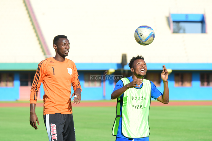 Nshuti Savio Dominique na Bashunga Abouba , umunyezamu wa gatatu muri Rayon Sports